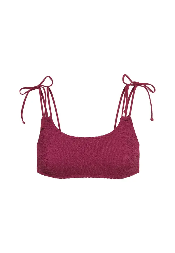 LSCN by LASCANA LSCN by LASCANA Bikini zgornji del  vinsko rdeča
