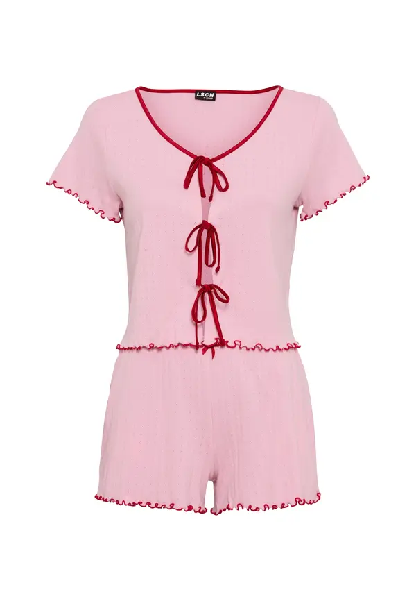 LSCN by LASCANA LSCN by LASCANA Kratke hlače za spanje  rosé / rdeča