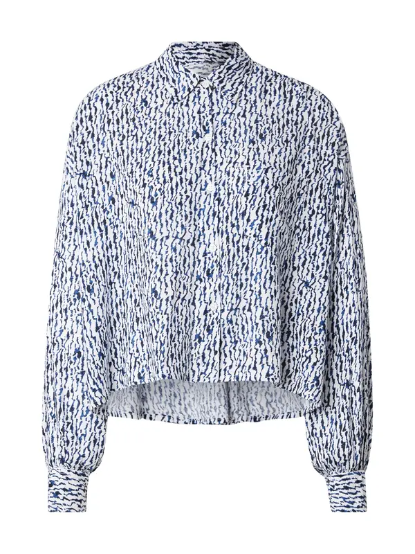 LTB LTB Bluza 'KATERA'  modra / črna / bela
