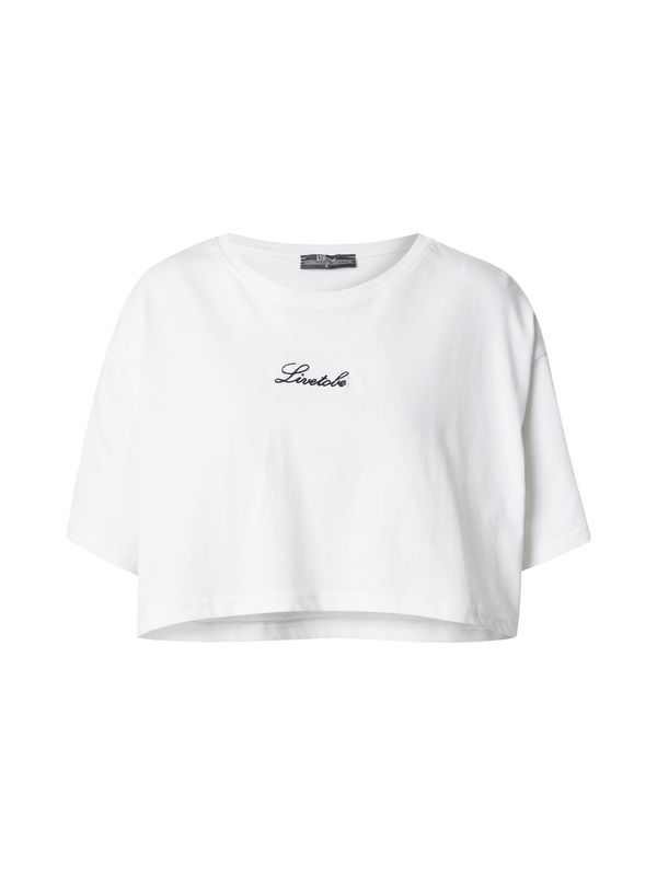 LTB LTB Majica 'NECABA'  črna / bela