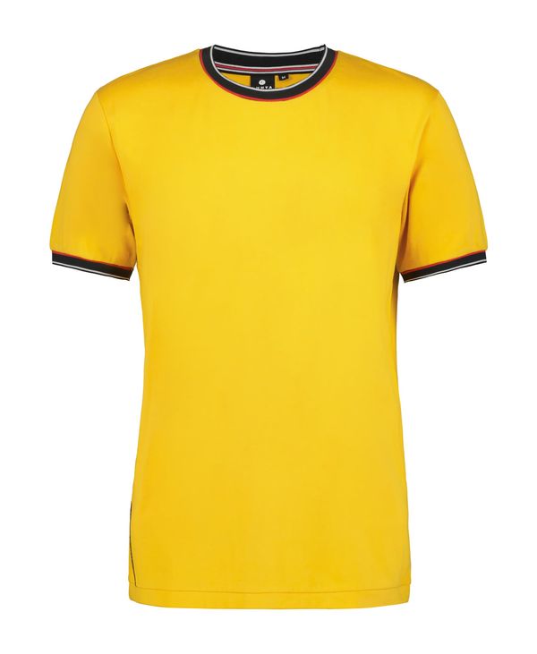 LUHTA LUHTA Funkcionalna majica 'Aholahti'  rumena / rdeča / črna