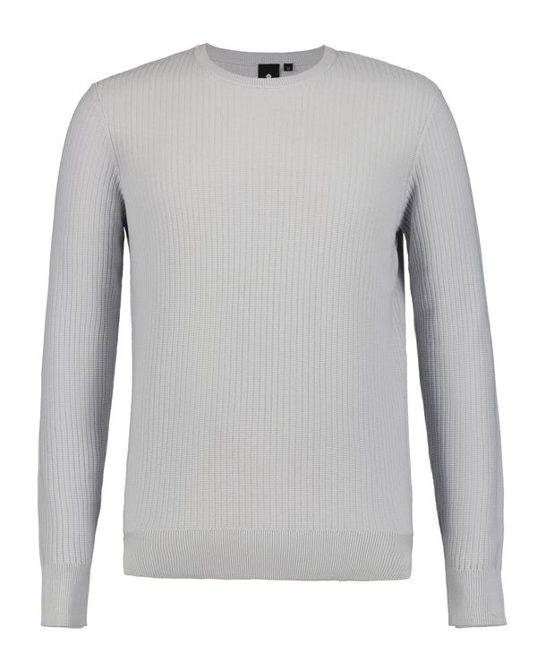 LUHTA LUHTA Športen pulover 'Houni'  svetlo siva