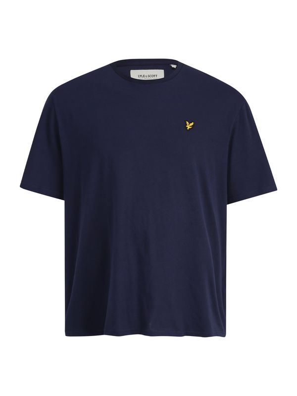 Lyle & Scott Big&Tall Lyle & Scott Big&Tall Majica  mornarska / rumena / črna