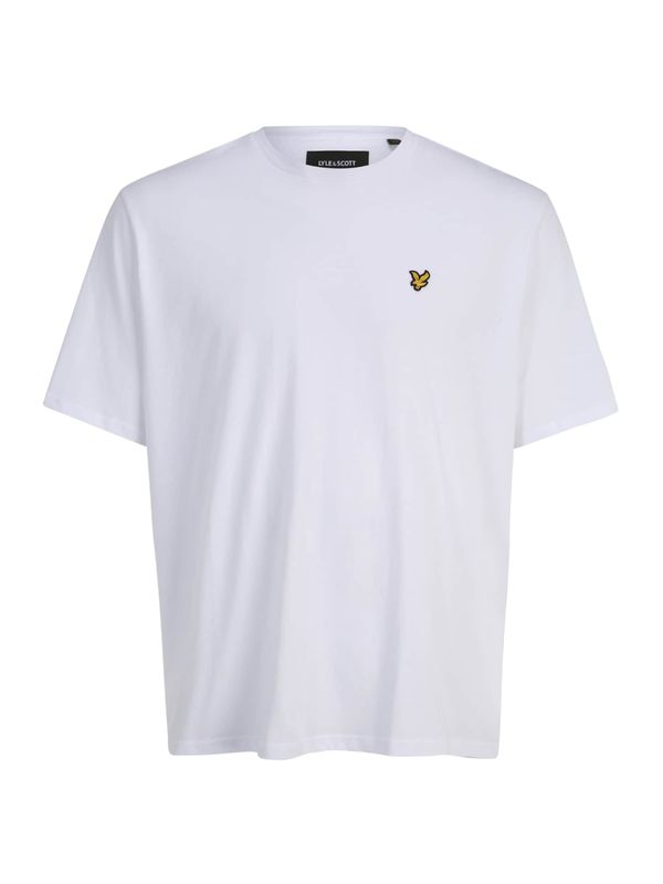 Lyle & Scott Big&Tall Lyle & Scott Big&Tall Majica  rumena / črna / bela