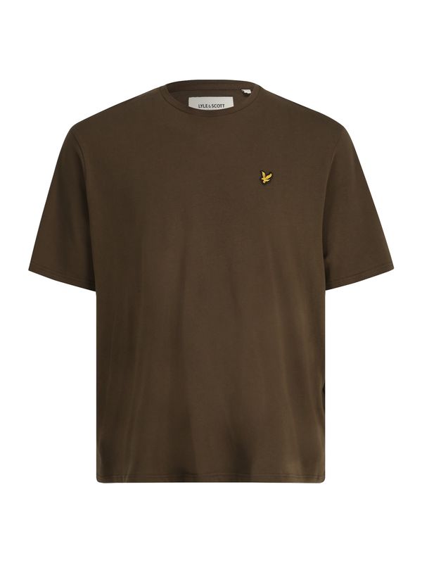 Lyle & Scott Big&Tall Lyle & Scott Big&Tall Majica  rumena / oliva / črna