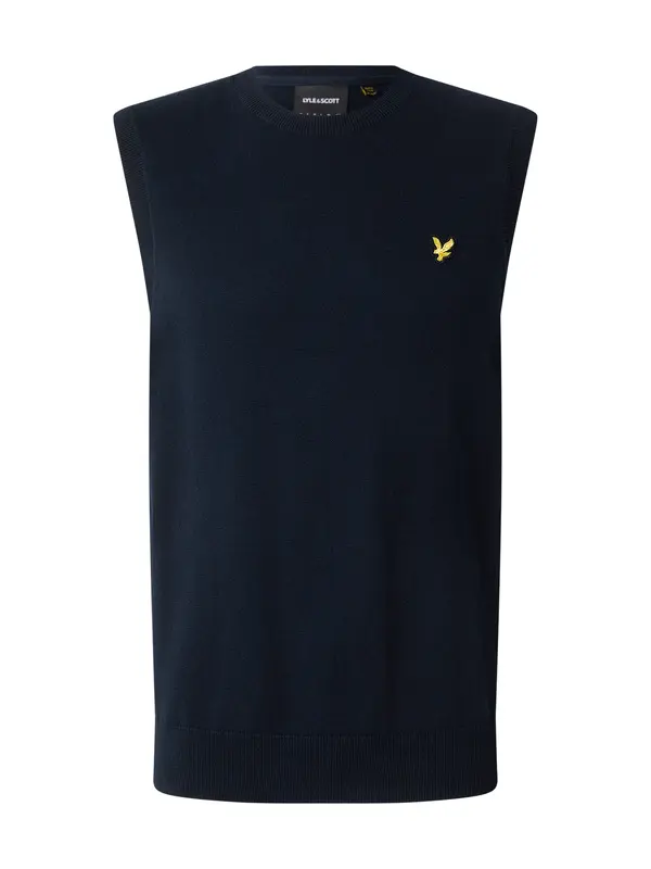 Lyle & Scott Lyle & Scott Brezrokavnik  mornarska