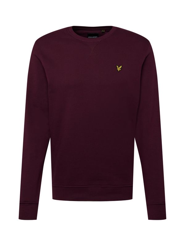 Lyle & Scott Lyle & Scott Majica  rumena / burgund / črna