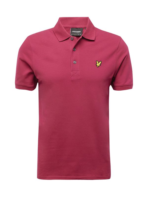 Lyle & Scott Lyle & Scott Majica  rumena / burgund / črna