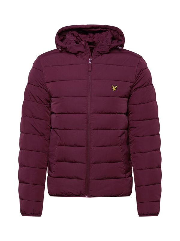 Lyle & Scott Lyle & Scott Prehodna jakna  burgund