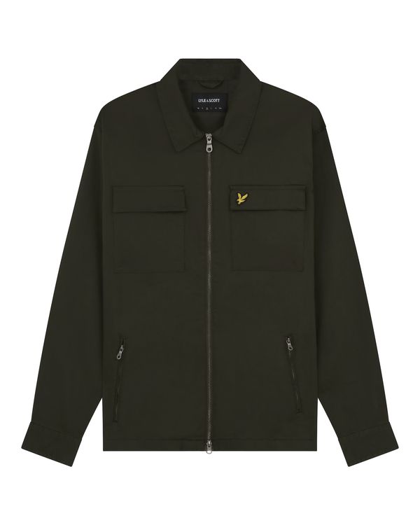 Lyle & Scott Lyle & Scott Prehodna jakna  rumena / temno zelena