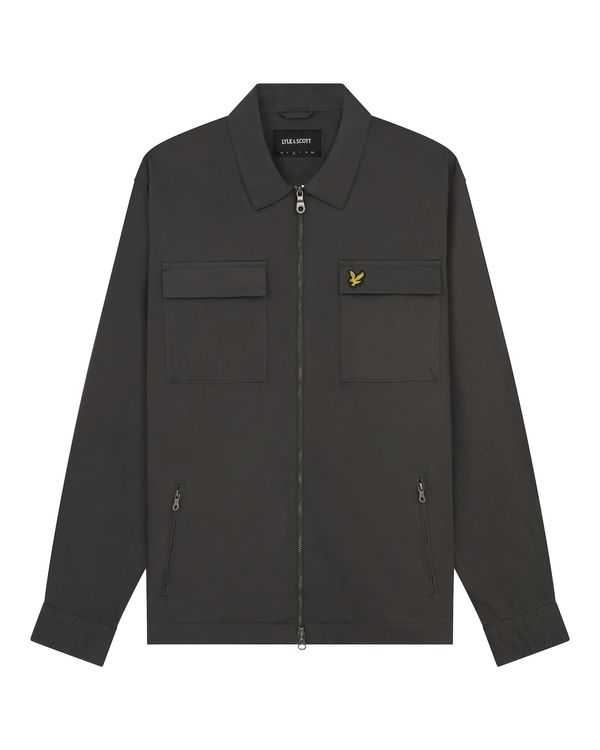 Lyle & Scott Lyle & Scott Prehodna jakna  temno siva