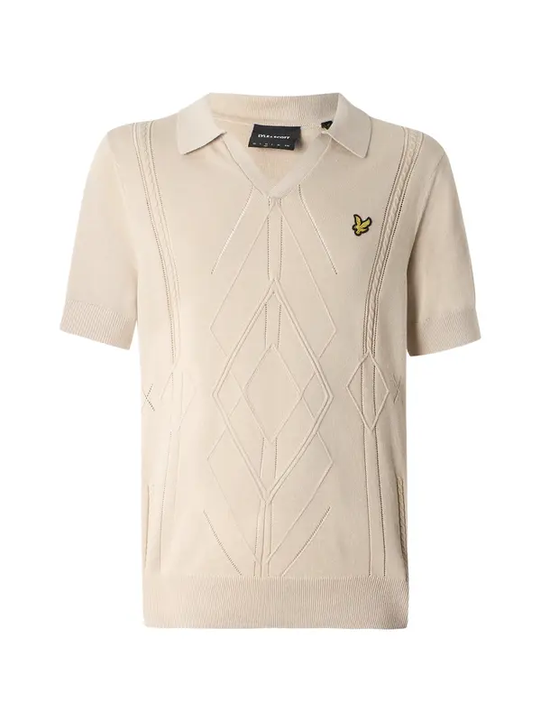 Lyle & Scott Lyle & Scott Pulover 'Argyle'  bež