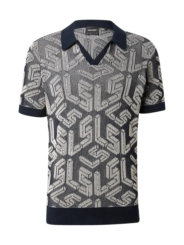 Lyle & Scott Lyle & Scott Pulover  siva / črna