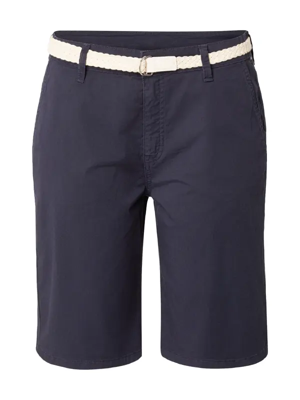 MAC MAC Chino hlače  temno modra / bela