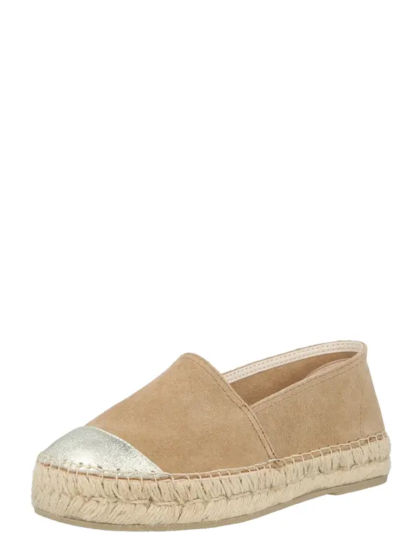 MACARENA MACARENA Espadrile 'Elisa 3'  temno siva / srebrna