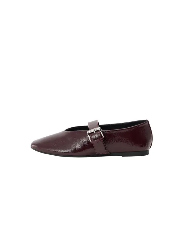 Madden Girl Madden Girl Odprte balerinke 'Molly'  bordo