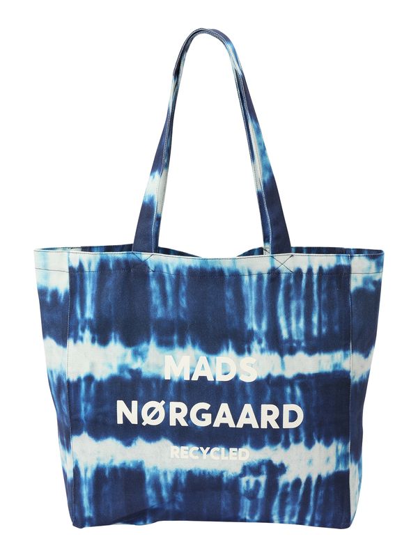 MADS NORGAARD COPENHAGEN MADS NORGAARD COPENHAGEN Nakupovalna torba  azur / temno modra / bela