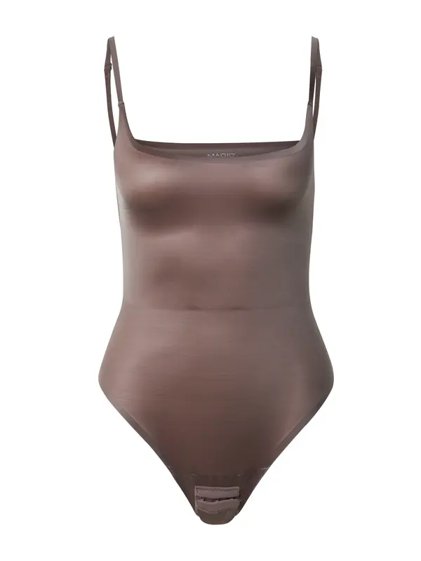 MAGIC Bodyfashion MAGIC Bodyfashion Bodi majica  čokolada