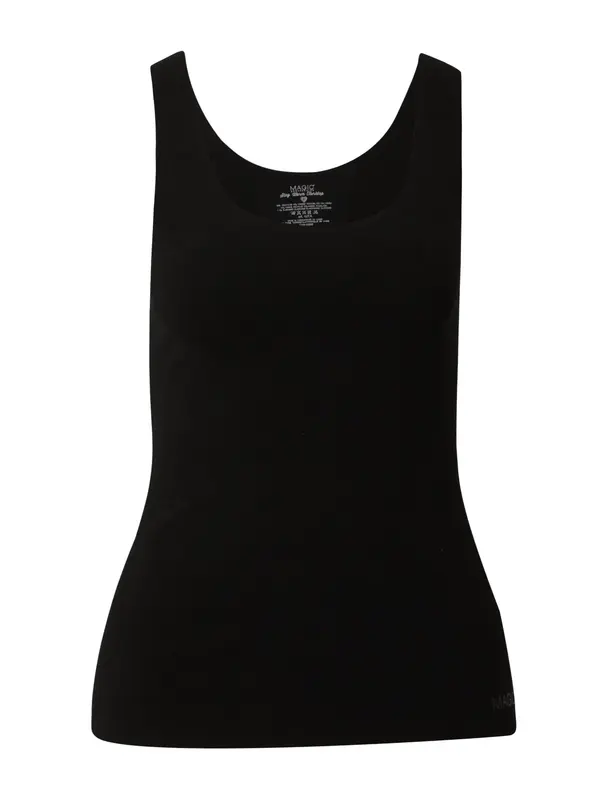 MAGIC Bodyfashion MAGIC Bodyfashion Spodnja majica 'Stay Warm'  siva / črna