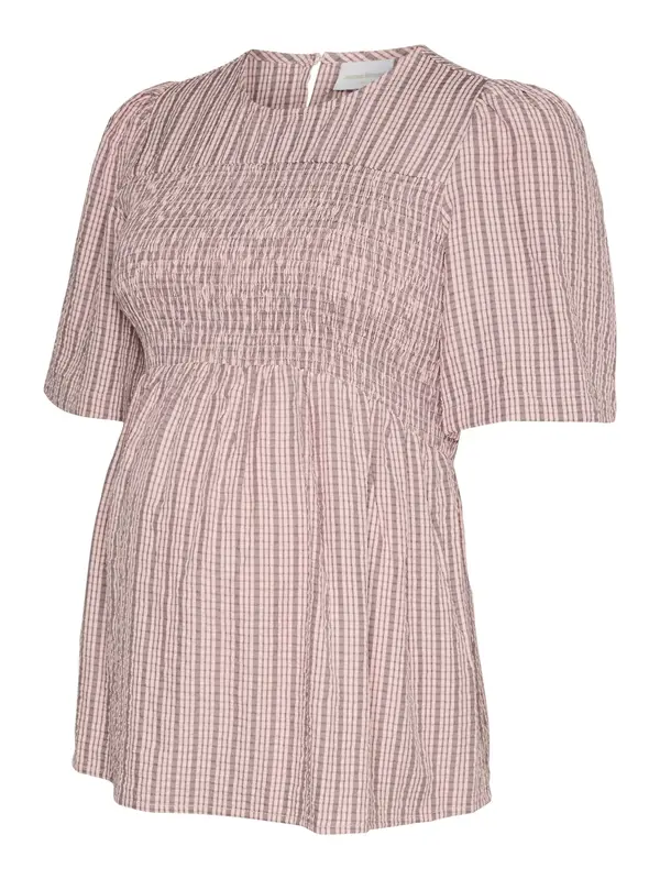 MAMALICIOUS MAMALICIOUS Bluza 'Ida'  siva / roza