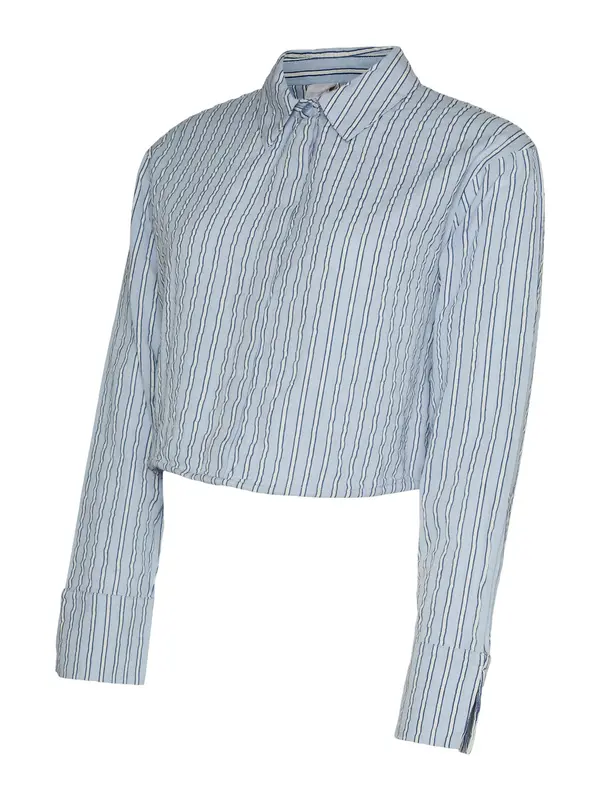 MAMALICIOUS MAMALICIOUS Bluza 'MLASTA LIA'  modra / svetlo modra / bela