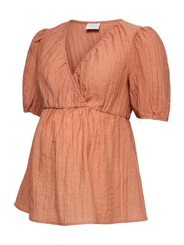 MAMALICIOUS MAMALICIOUS Bluza 'Ninna'  pastelno oranžna
