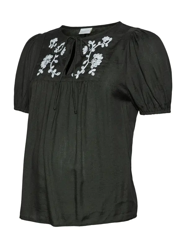 MAMALICIOUS MAMALICIOUS Bluza 'PINAR'  črna / bela