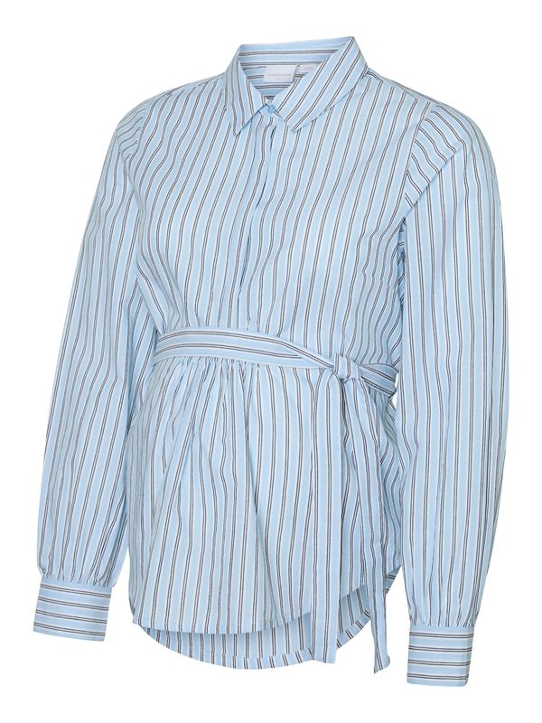 MAMALICIOUS MAMALICIOUS Bluza  svetlo modra / črna / bela