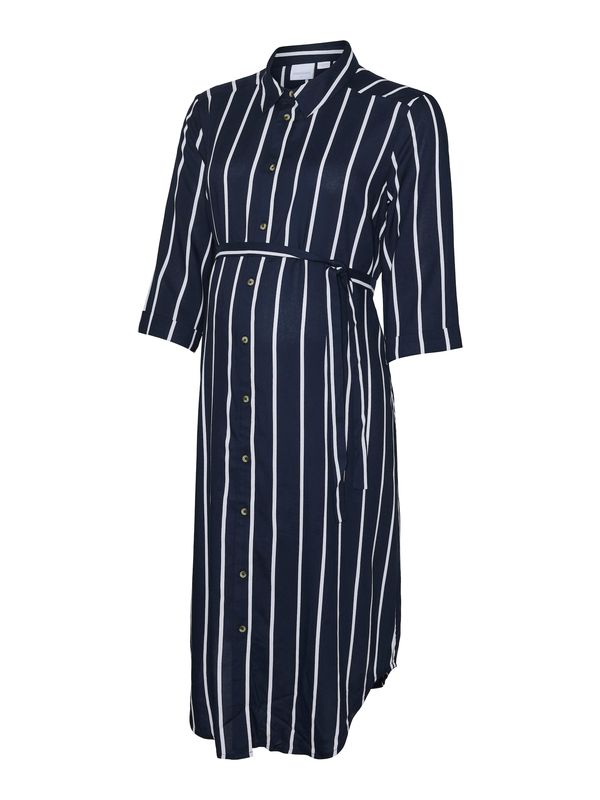 MAMALICIOUS MAMALICIOUS Dolga srajca 'MLSILVIE LIA'  mornarska / bela