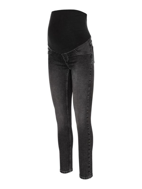 MAMALICIOUS MAMALICIOUS Jeans pajkice 'NEWAMY'  siv denim