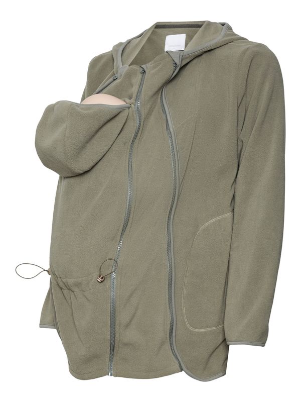 MAMALICIOUS MAMALICIOUS Jopa iz flisa 'Mille'  barva blata