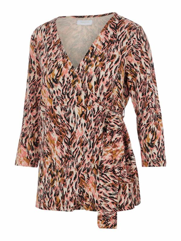 MAMALICIOUS MAMALICIOUS Majica  bež / karamel / roza / črna