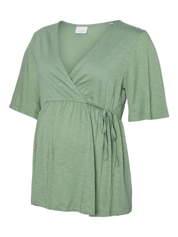 MAMALICIOUS MAMALICIOUS Majica 'MLKALYNA TESS'  svetlo zelena