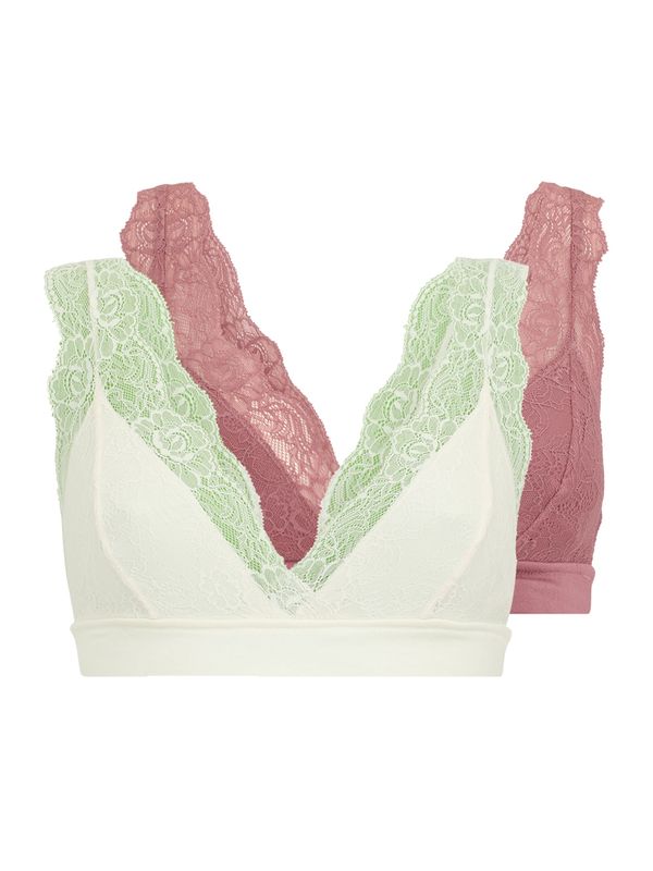 MAMALICIOUS MAMALICIOUS Nedrček 'MLADIA TESS'  svetlo zelena / staro roza / bela