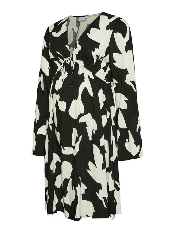 MAMALICIOUS MAMALICIOUS Obleka  bež / črna