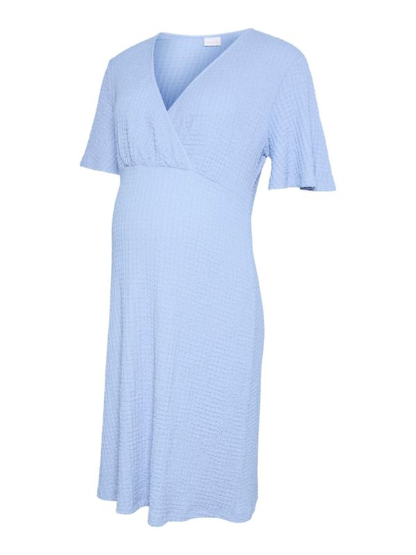 MAMALICIOUS MAMALICIOUS Obleka 'MLNOVA TESS'  golobje modra