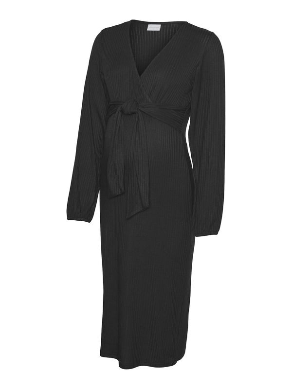 MAMALICIOUS MAMALICIOUS Pletena obleka  črna