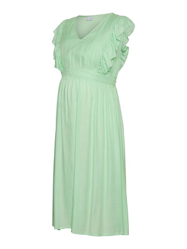 MAMALICIOUS MAMALICIOUS Poletna obleka 'Jennie Mary'  pastelno zelena