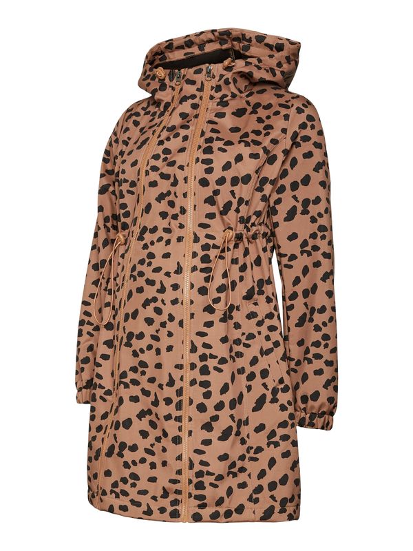 MAMALICIOUS MAMALICIOUS Prehoden plašč 'NELL'  rjava / črna