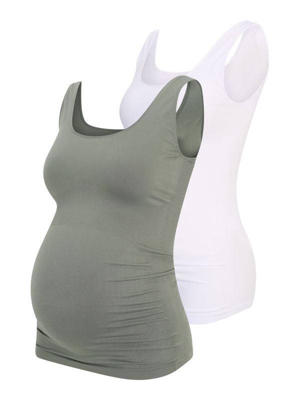 MAMALICIOUS MAMALICIOUS Top 'Heal'  oliva / bela