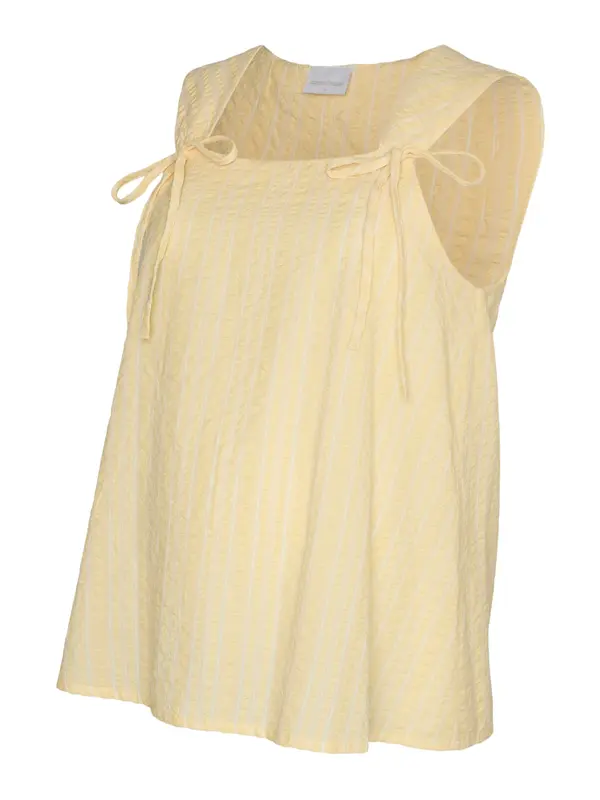 MAMALICIOUS MAMALICIOUS Top 'MLFrikka'  rumena / bela