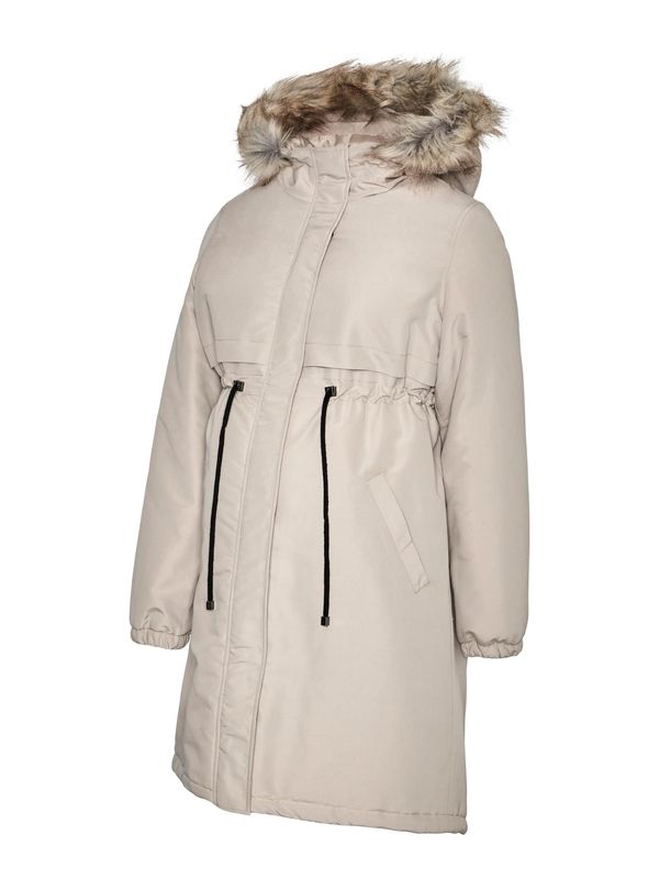 MAMALICIOUS MAMALICIOUS Zimska jakna 'New Jessi'  svetlo rjava / temno siva