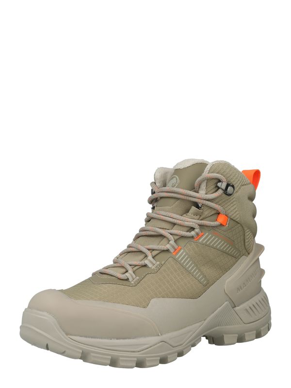 MAMMUT MAMMUT Škornji 'Blackfin III Mid DT'  temno bež / siva / oranžna