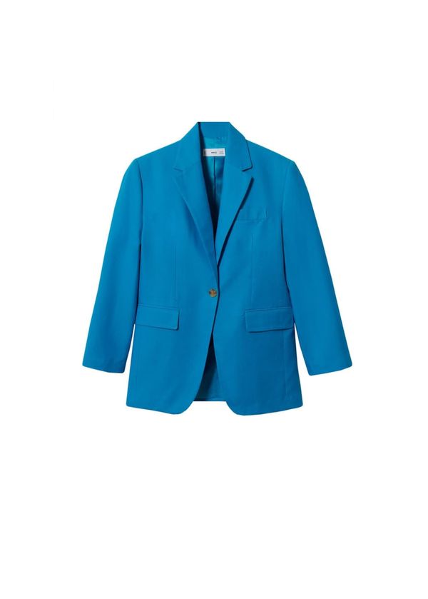 MANGO MANGO Blazer 'Adela'  modra