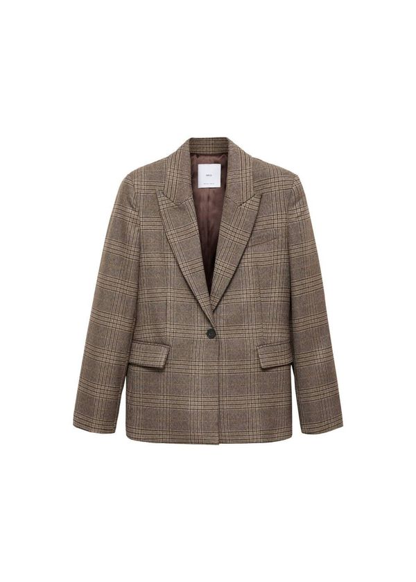 MANGO MANGO Blazer 'Annecy'  bež / rjava