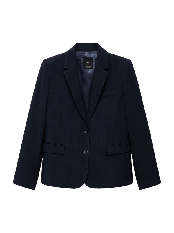 MANGO MANGO Blazer 'BERGEN'  nočno modra / temno siva