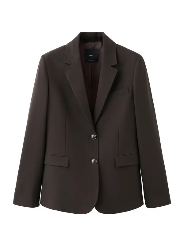 MANGO MANGO Blazer 'BERGEN'  temno rjava