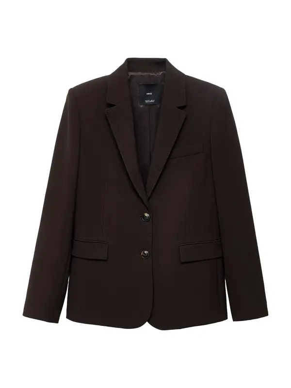 MANGO MANGO Blazer 'Bergen'  temno rjava