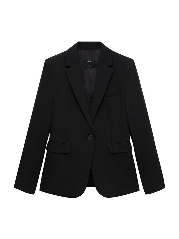MANGO MANGO Blazer 'BOREAL'  črna