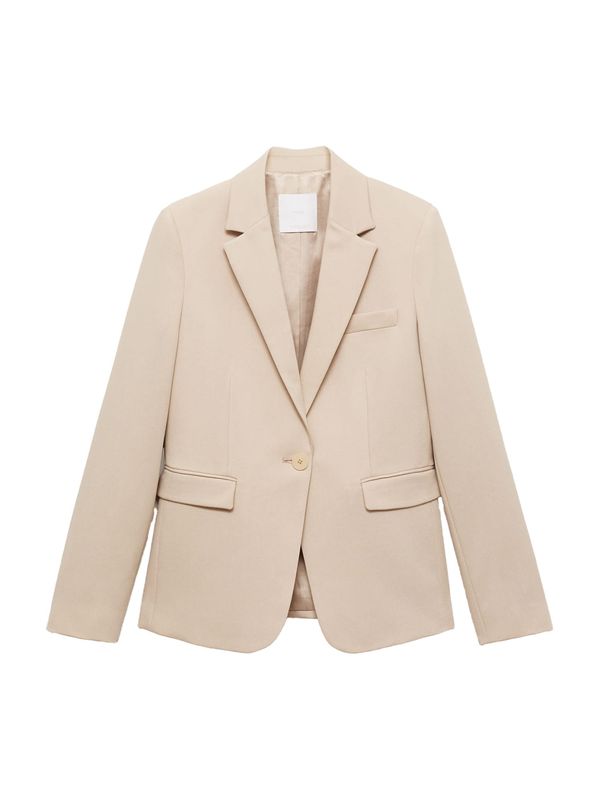 MANGO MANGO Blazer 'BOREAL'  svetlo siva